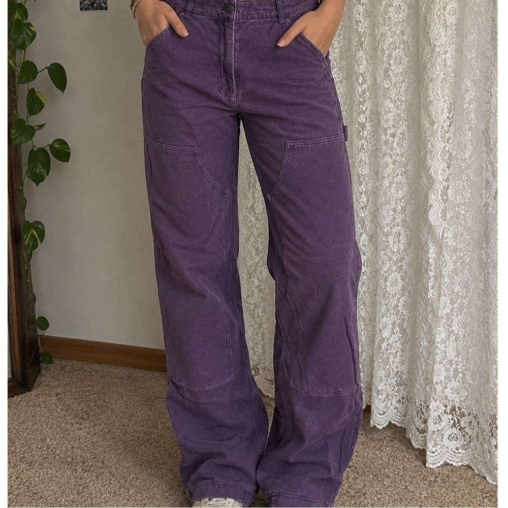 Urban Outfitters Purple Wide Leg Pants